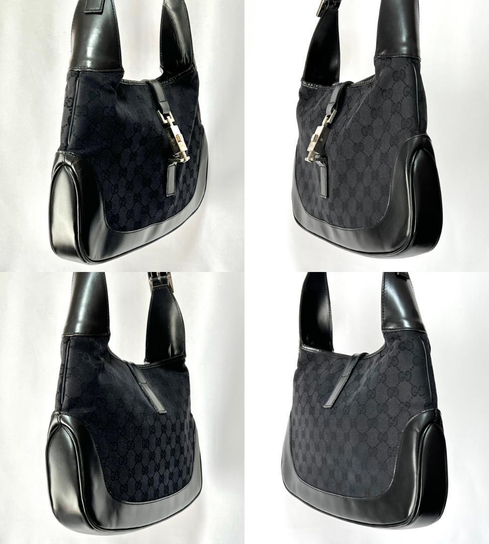 GUCCI ジャッキー ワンショルダーハンドバッグ GG キャンバス HB01757