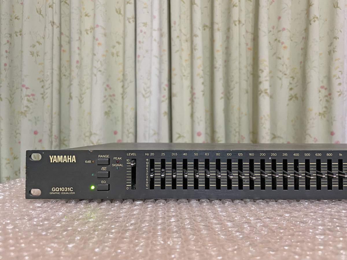 ★41★Yamaha / ヤマハ☆GQ1031C☆グラフィックイコライザー☆中古動作品と保守用ジャンク品☆2台セット☆の画像3