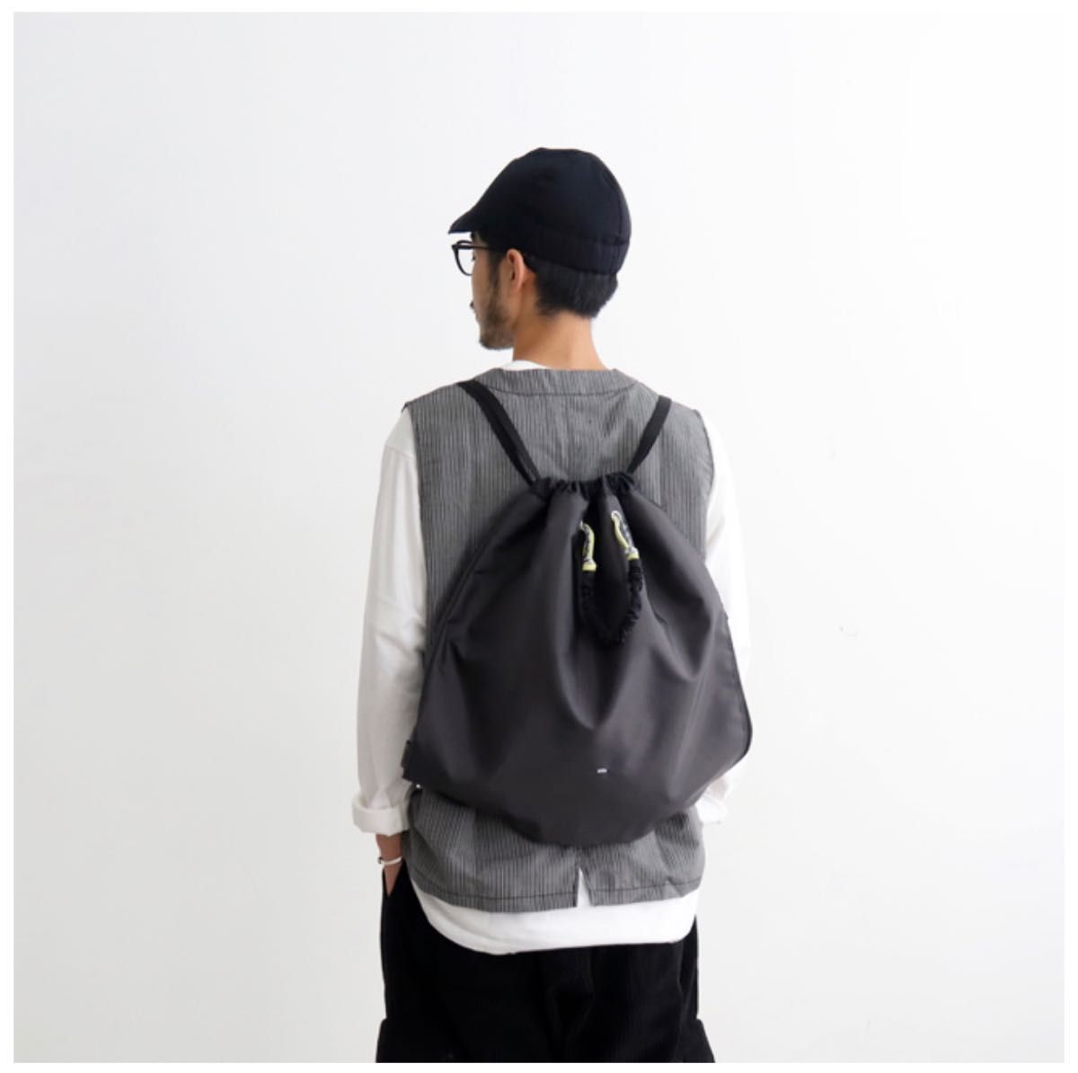 zattu ザッツ RAIMO LQ 2wayトートバッグ オフブラック