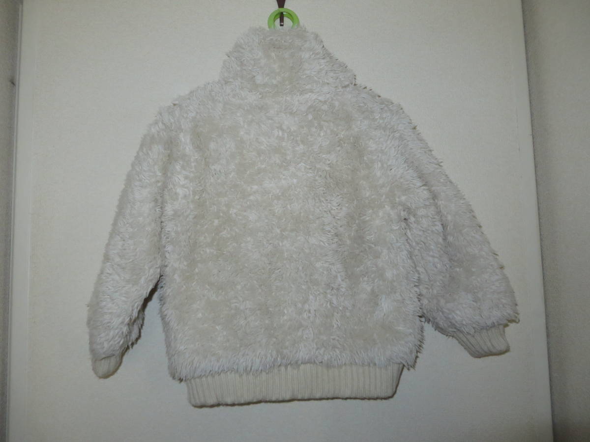  beautiful goods prompt decision [Seraph mainly woman . soft boa jumper eggshell white 110cm size ]