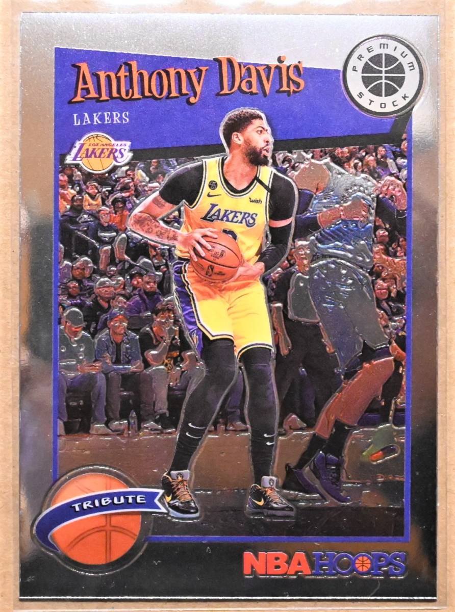 ANTHONY DAVIS (アンソニー・デイビス) 2019-20 HOOPS PREMIUM STOCK TRIBUTE トレーディングカード 【NBA,ロサンゼルスレイカーズ,LAKERS_画像1