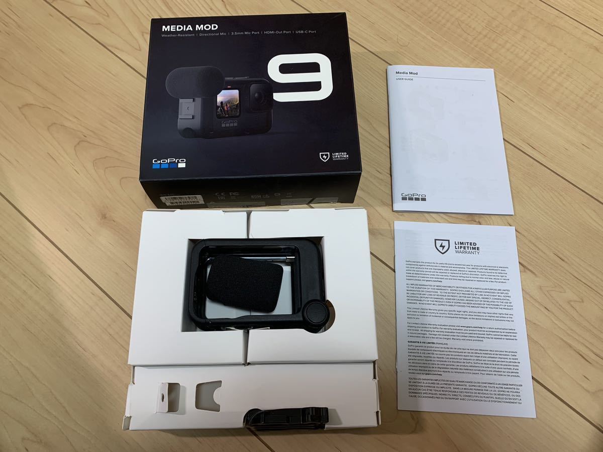 使用少ない Gopro HERO9 HERO10 HERO11 BLACK MEDIA MOD メディア