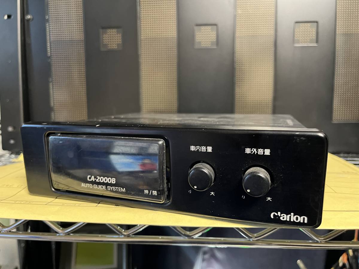 Yahoo!オークション - Clarion製音声合成装置CA-2000B 簡易通電 Yahoo!オークション - Clarion製音声合成装置CA-2000B 簡易通電