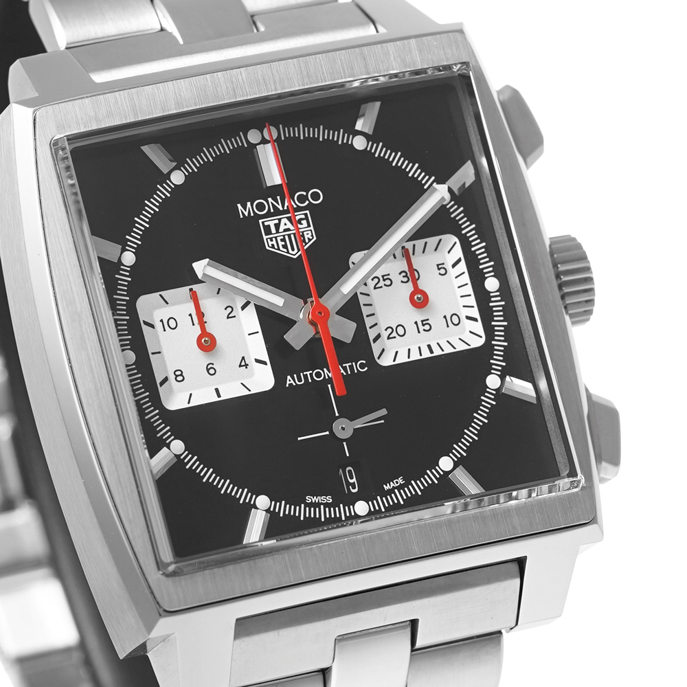  Monaco kyali bar Heuer 02 chronograph Ref.CBL2113.BA0644 secondhand goods men's wristwatch 