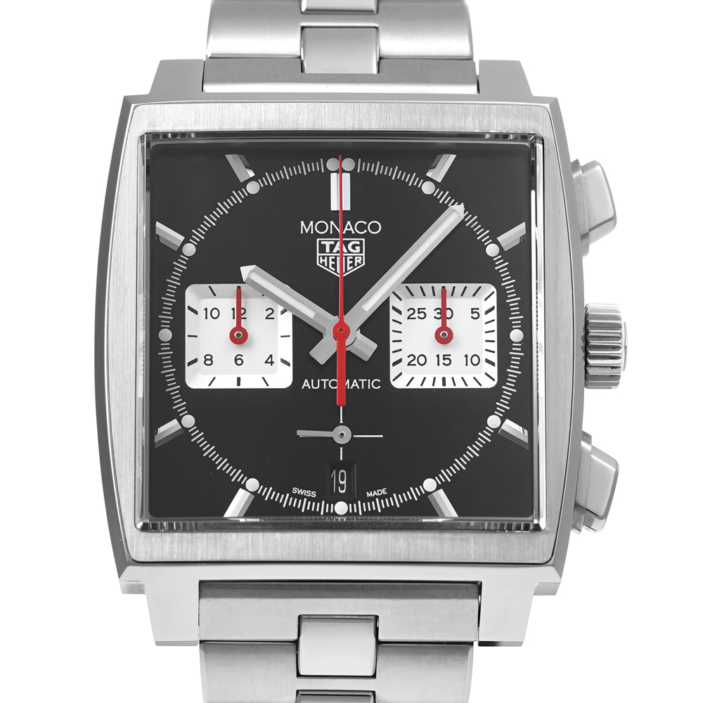 モナコ キャリバーホイヤー02 クロノグラフ Ref.CBL2113.BA0644 中古品 メンズ 腕時計