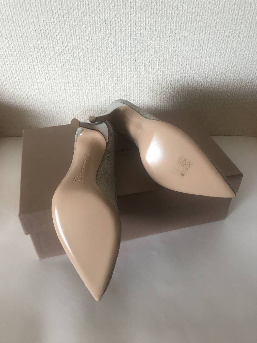 ファッションの Gianvito Rossi 37サイズ パンプス ジャンヴィトロッシ