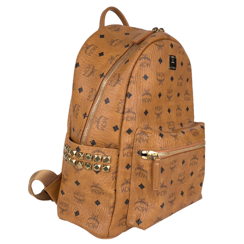 エム・シー・エム MCM Stark サイドスタッズ バックパック ミディアム