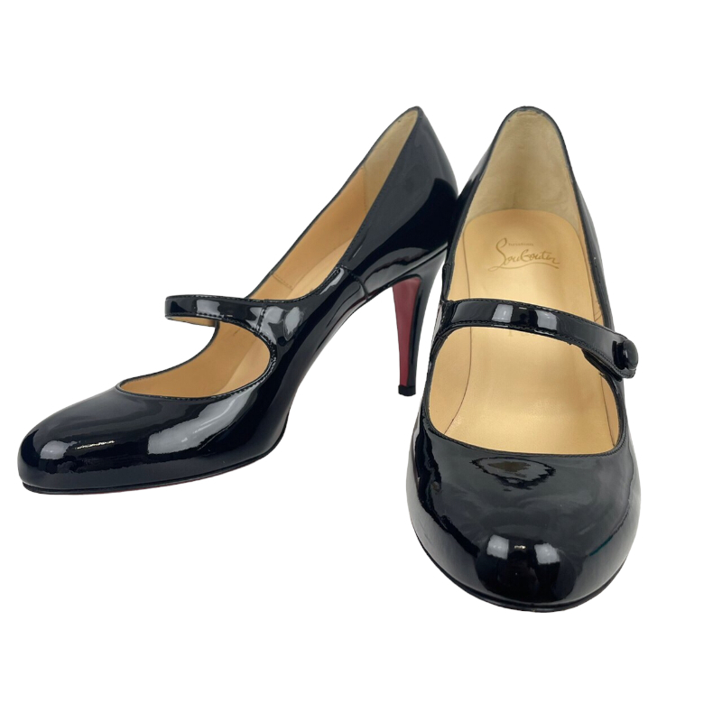 クリスチャン・ルブタン Christian louboutin エナメルパンプス