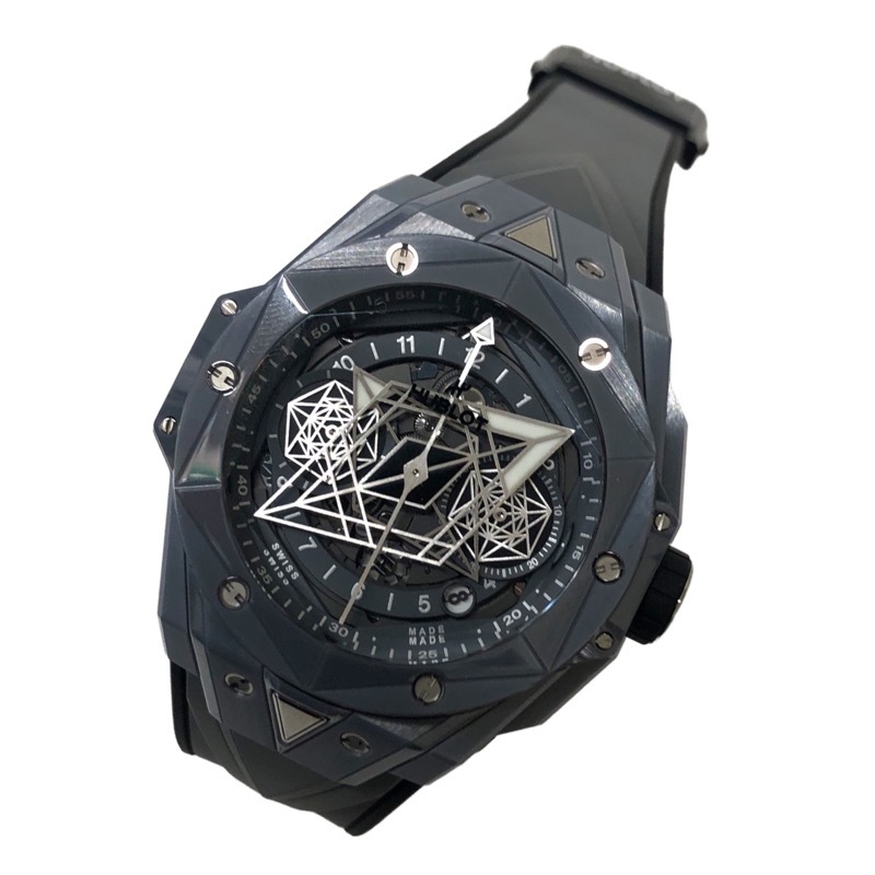 ウブロ HUBLOT ビッグバンウニコ　サンブル-2 200本限定 418.FX.8007.RX 腕時計 メンズ 中古