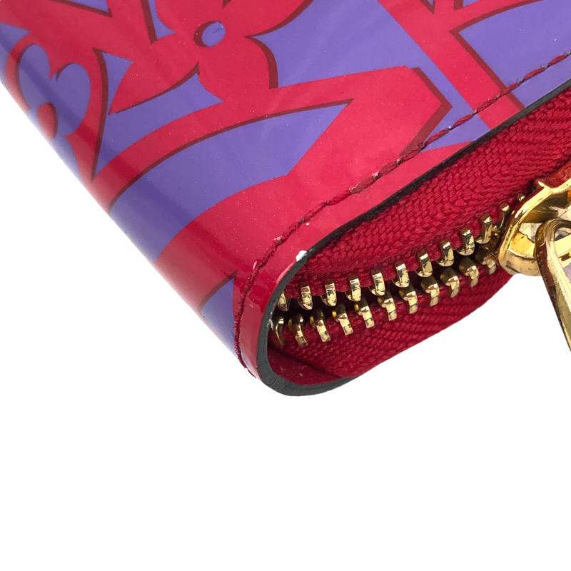 ルイ・ヴィトン LOUIS VUITTON ジッピーウォレット ローズアンディアン