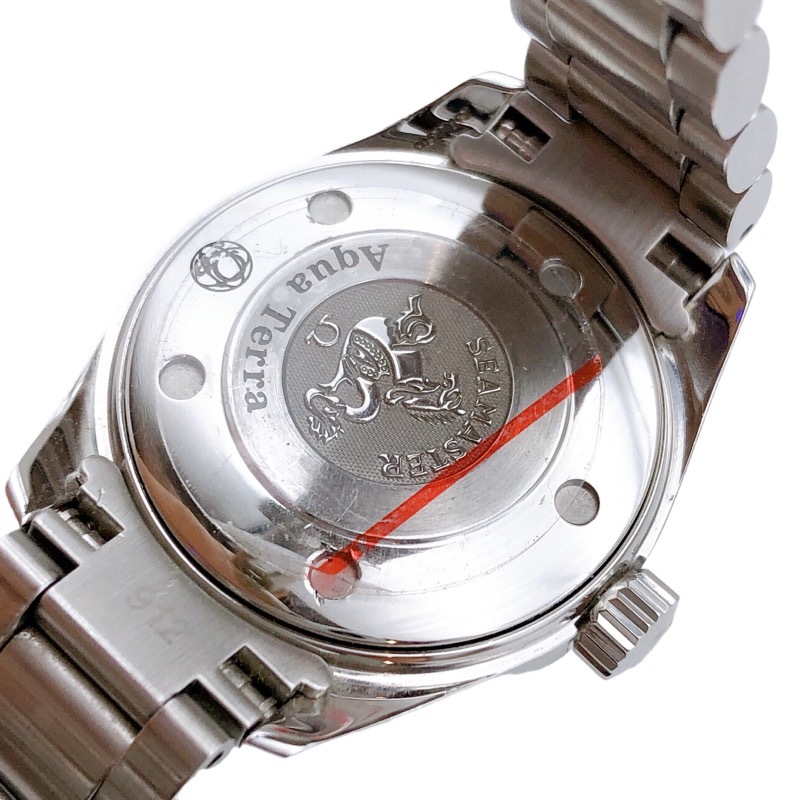 オメガ OMEGA シーマスター アクアテラ 2577.30 シルバー 腕時計 レディース