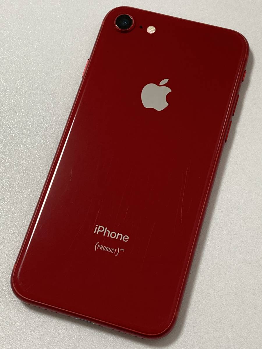 スマートフォン/携帯電話 スマートフォン本体 SIMフリー iPhone8 64GB シムフリー アイフォン8 レッド プロダクト 赤 