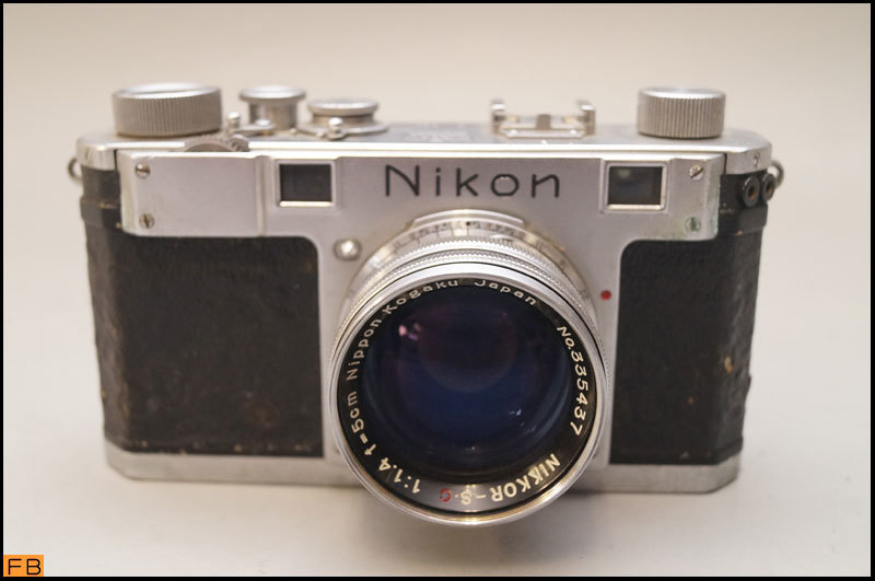 Nikon ◆ Nikon ◆ Пленочная камера S Renge Finder Lens Nikkor-S / C 1: 1,4 F = 5 см. Никкор Никко-B4-7776