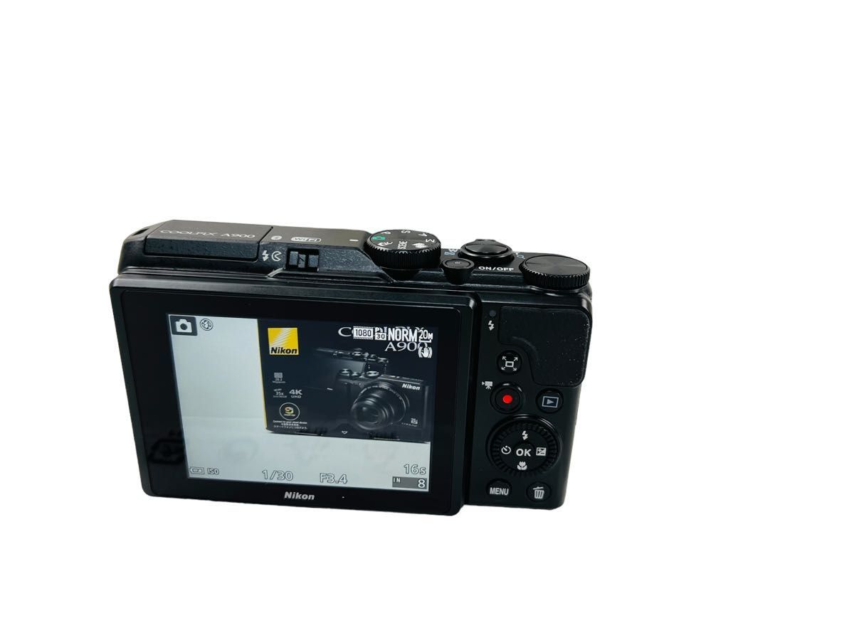 ほぼ新品】Nikon デジタルカメラ COOLPIX A900 光学35倍ズーム 2029万