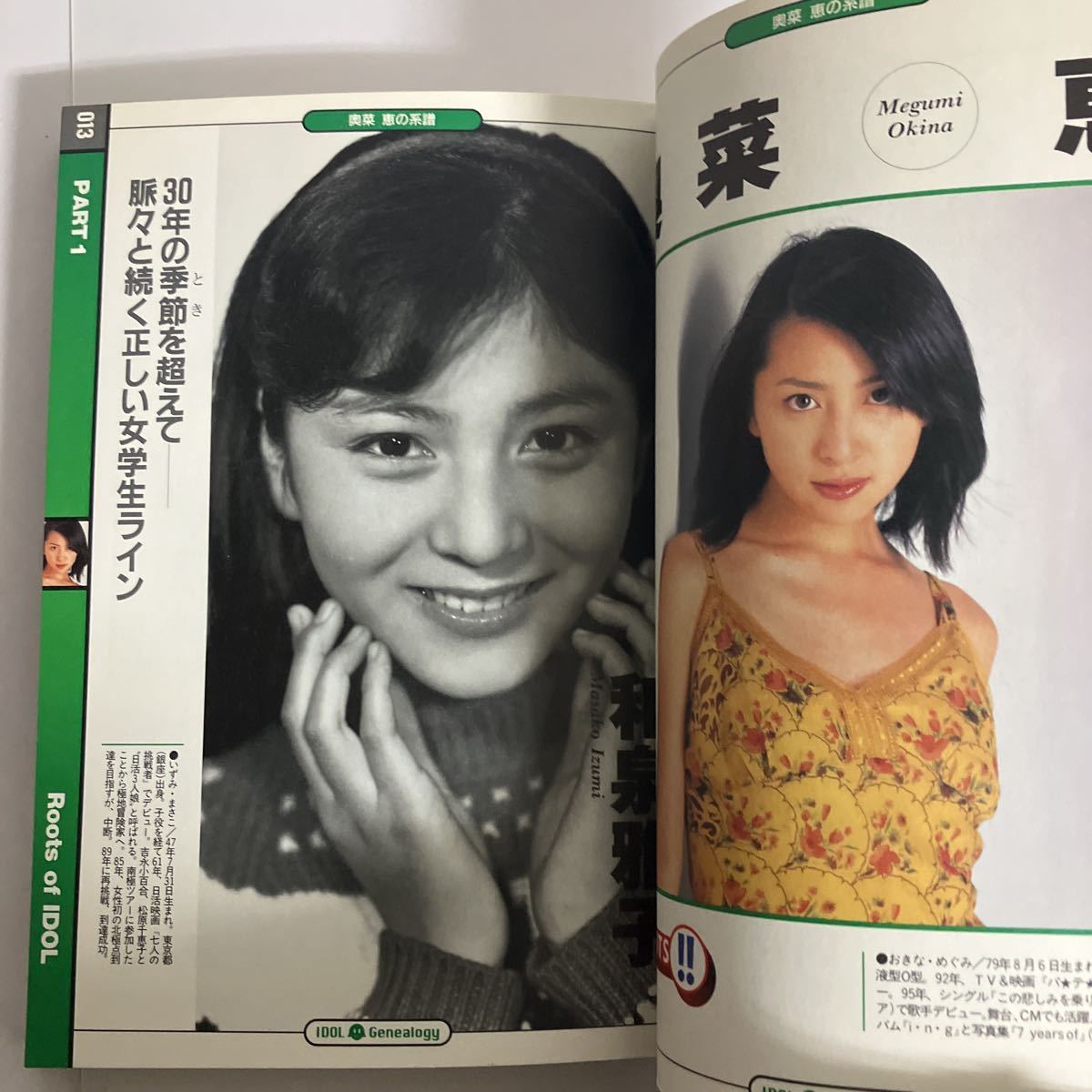 ◇送料無料◇ 定本 アイドル系譜学 広末涼子 吉永小百合 中山美穂 安室奈美恵 南沙織 榎本加奈子 堀江しのぶ 松たか子 他 ♪GM14_画像6