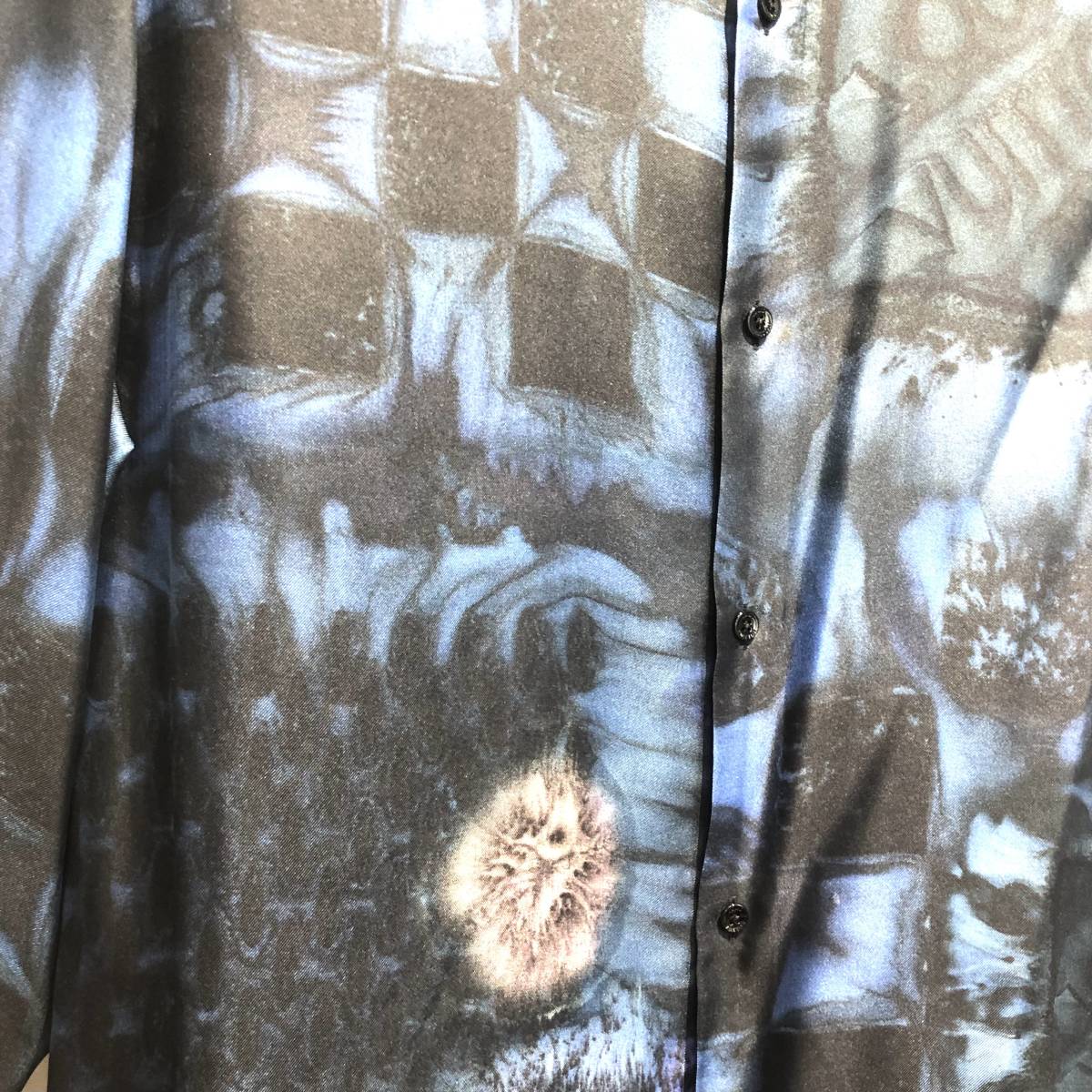 美品 LOUIS VUITTON ルイヴィトン 21AW ソルトプリントシャツ LVソルト