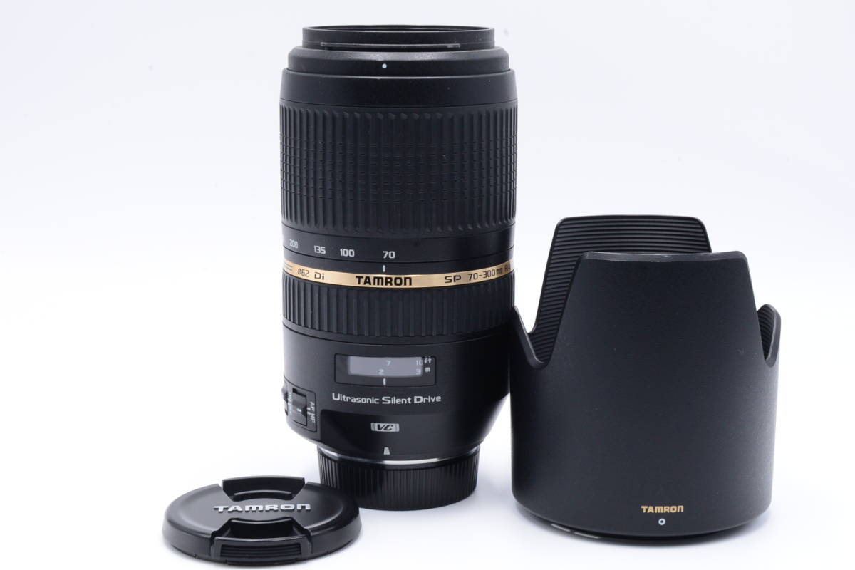 TAMRON 望遠ズームレンズ SP 70-300mm F4-5.6 ニコン用 売上割引