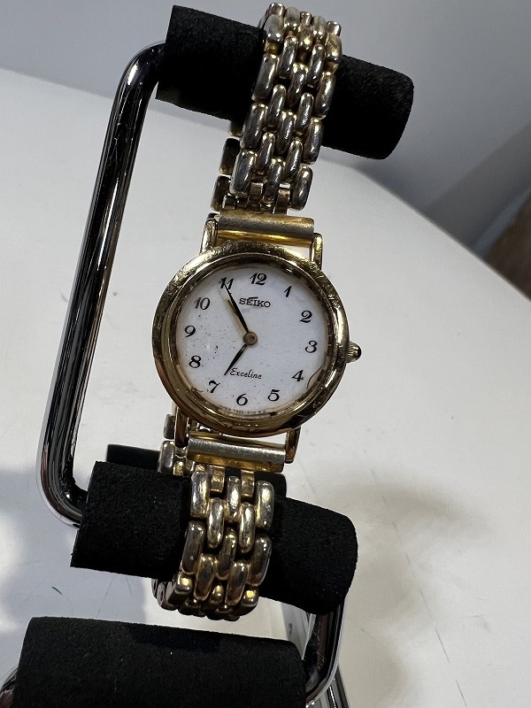 SEIKO セイコー エクセリーヌ 腕時計 レディース クォーツ QZ 7320