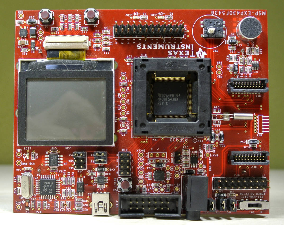 TI производства MSP-EXP430F5438 оценка панель труба 275