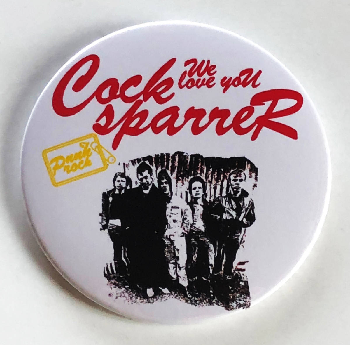 COCK SPARRER - We Love You 缶バッジ 54mm #UK #punk #70's cult killer punk rock #custom buttonsの画像1
