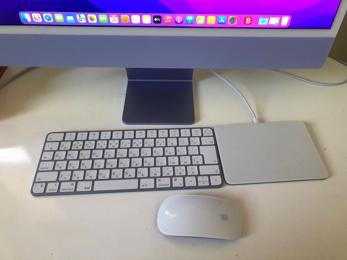 最終値下げ!24インチ パープル iMac 4.5K Retinaディスプレイモデル