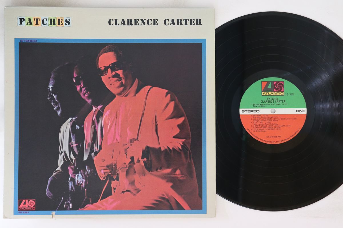 米LP Clarence Carter Patches SD8267 ATLANTIC /00260_画像1