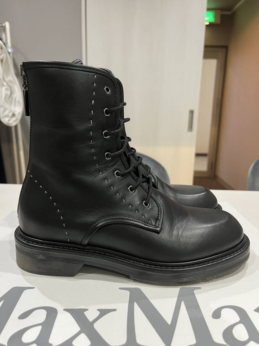 MaxMara レザーブーツ | www.jarussi.com.br