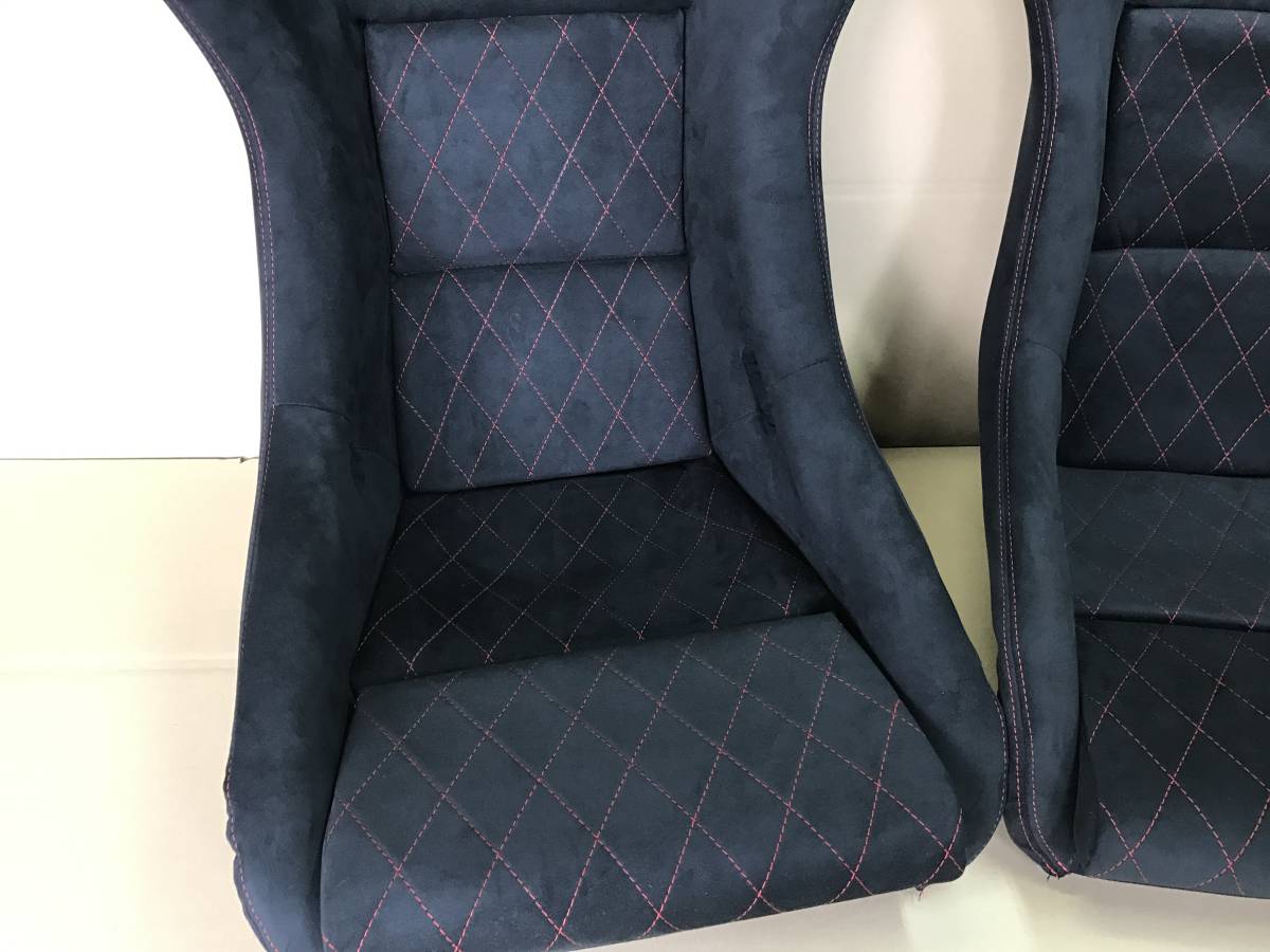 recaro SP-GN アルカンターラ　2脚セット　ポルシェ　アルファロメオ　フェラーリ　フルバケ　内装＆リヤーシート制作～可能です。_画像6