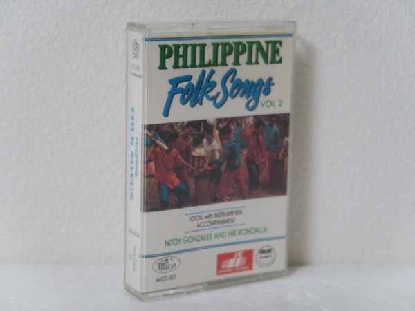 カセットテープ★NITOY GONZALES / Fhilippine Folk Songs Vol.2 (フィリピン)の画像1