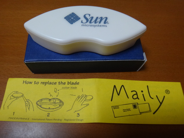 * Sun microsystems letter opener *