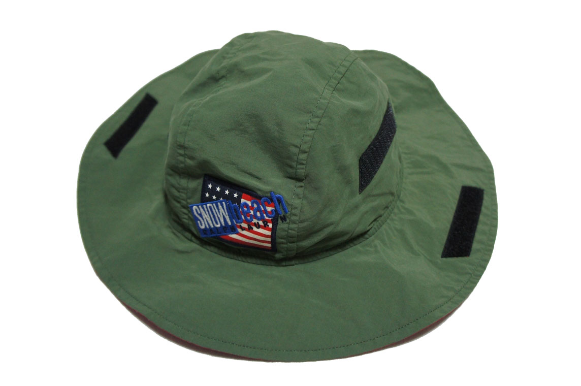 ラルフローレン SNOW BEACH BUCKET HAT 緑 S/Mサイズ 新品 国内正規品 復刻 帽子 POLO RALPH LAUREN S M ハット ポロ ラルフ_画像1