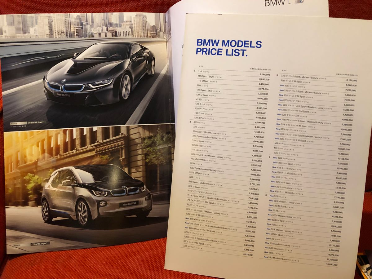 BMW full line-up catalog 2013 year 12 month 