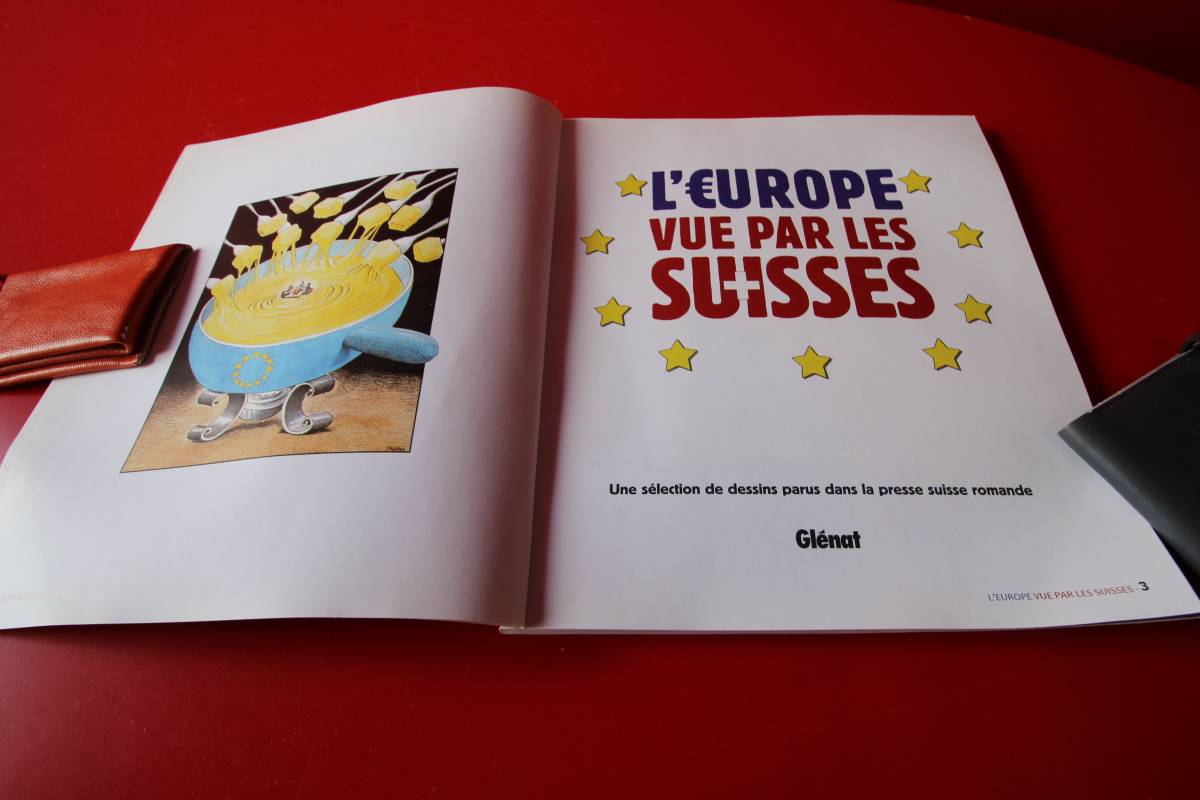  Switzerland. picture book Europe L\' Europe vue par les Suisses H52