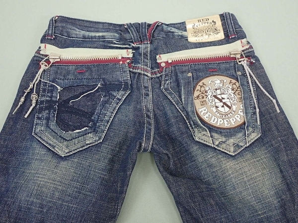 RED PEPPER jeans *29^ red pepper / Gold lable /@A1/23*2*2-5