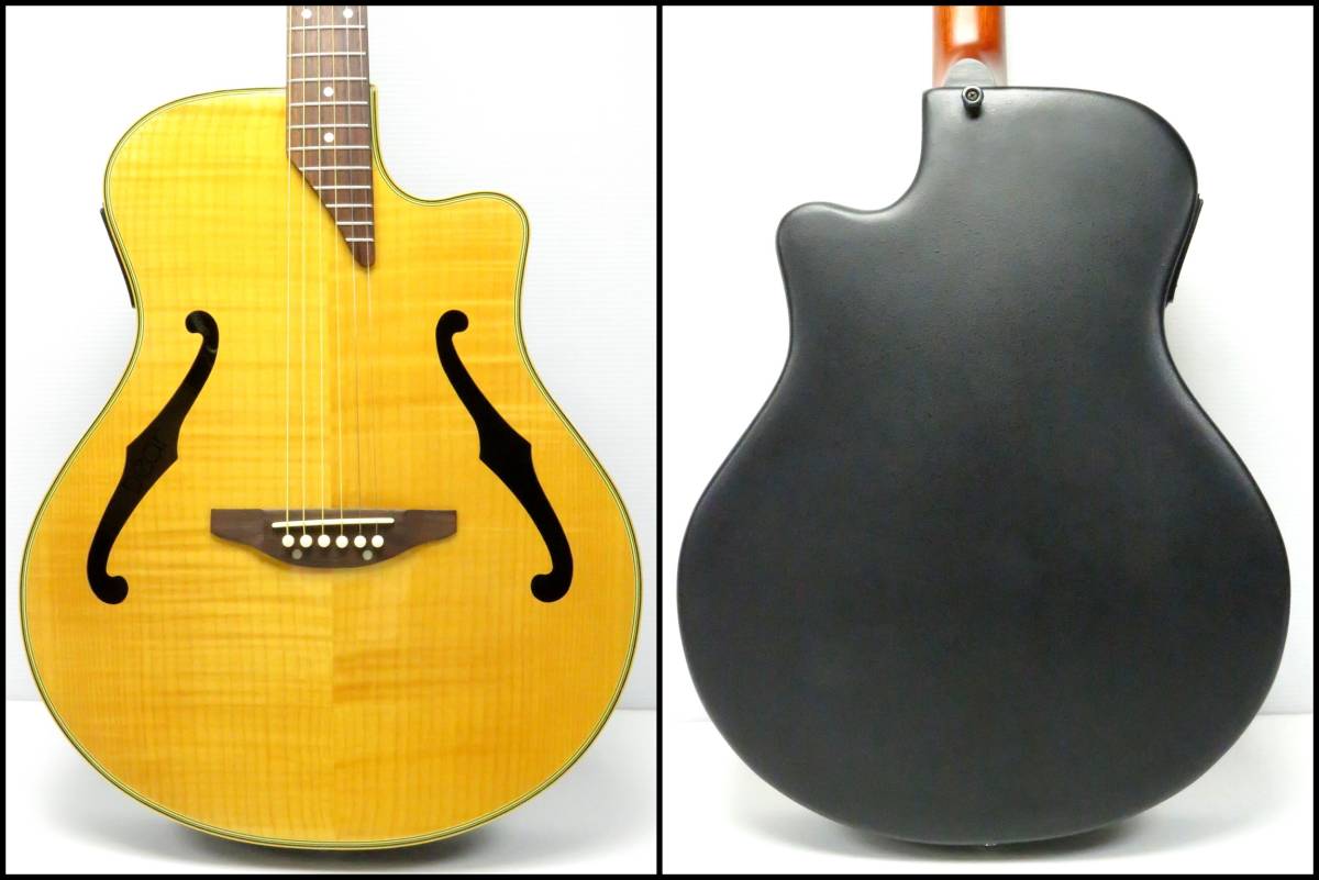 ☆通電・音出しOK 希少 美品 Dear ディアー fホール EA-50FC 虎木目