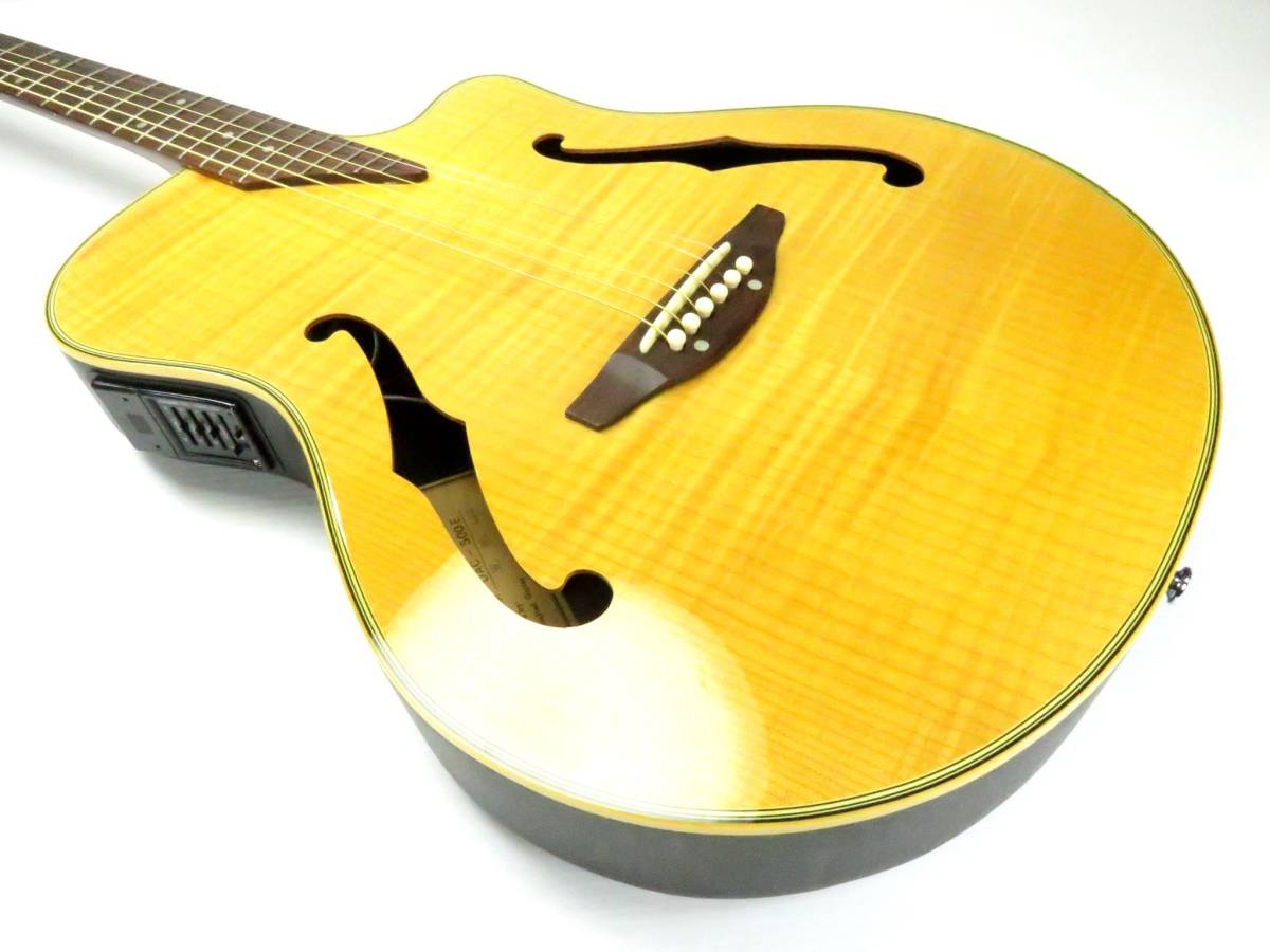 ☆通電・音出しOK 希少 美品 Dear ディアー fホール EA-50FC 虎木目