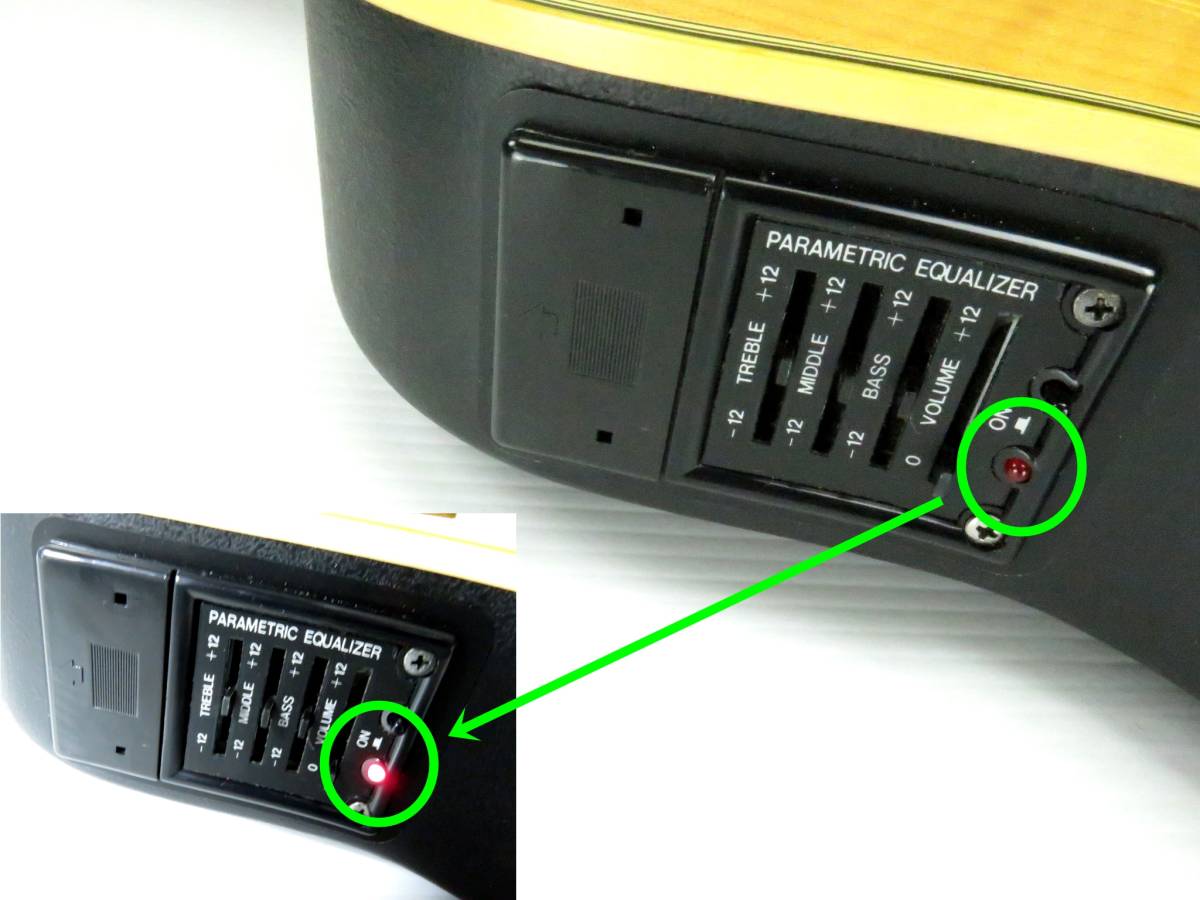 ☆通電・音出しOK 希少 美品 Dear ディアー fホール EA-50FC 虎木目
