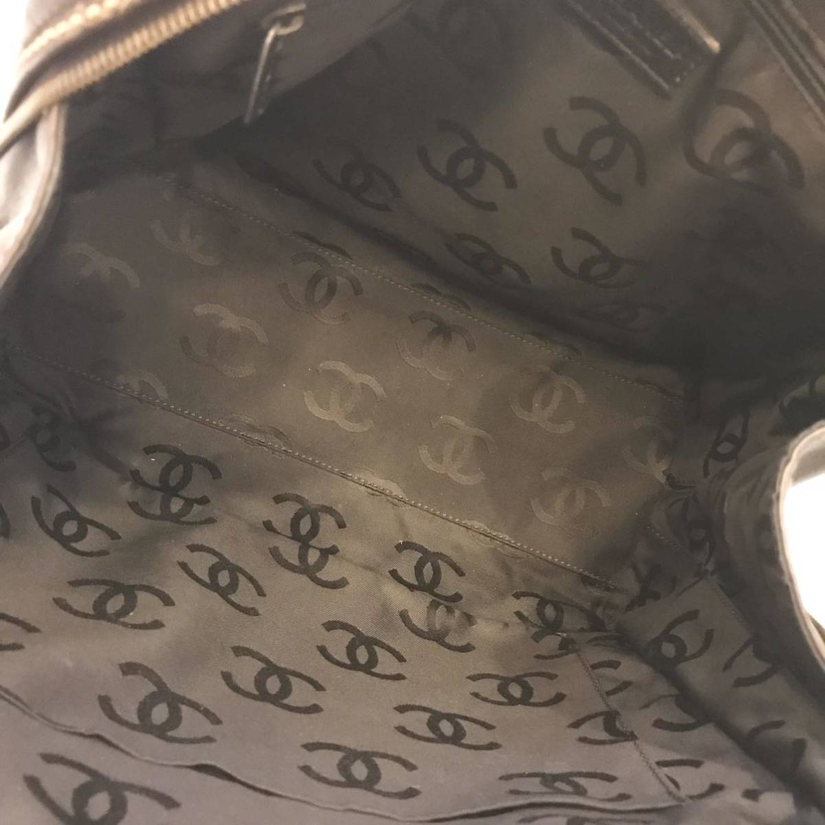 良品☆ CHANEL シャネル ワイルドステッチ ココマーク トートバッグ