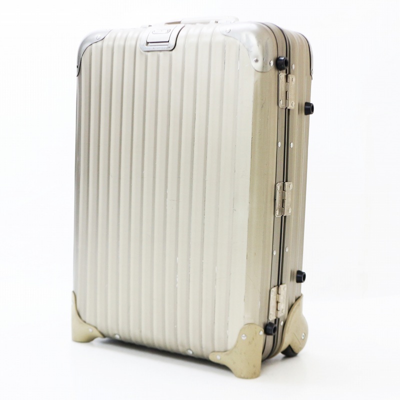 100460☆正規品☆リモワRIMOWA☆トパーズチタニウム 機内持込可スーツ