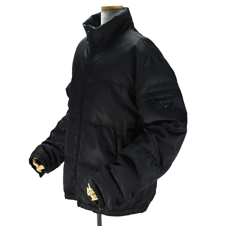 プラダ PRADA ダウンジャケット ブラック 黒 三角ロゴ トライアングルロゴ #52 メンズ アパレル  - 9