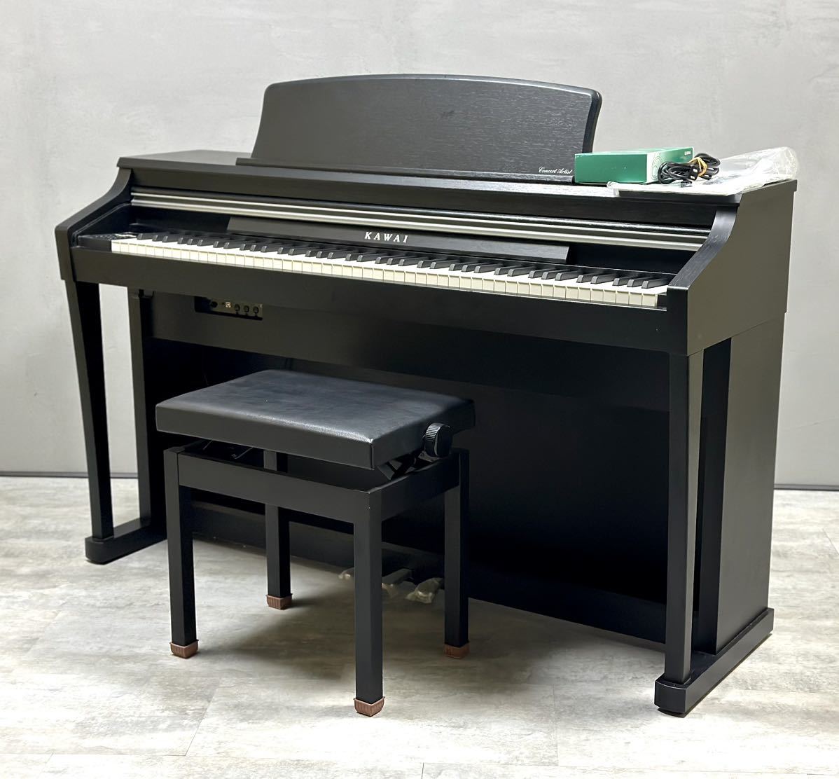 美品/2012年製■KAWAI 河合楽器 CA63B デジタルピアノ プレミアムブラックサテン調 電子ピアノ 88鍵 付属品あり■兵庫県姫路市から 2954_画像1