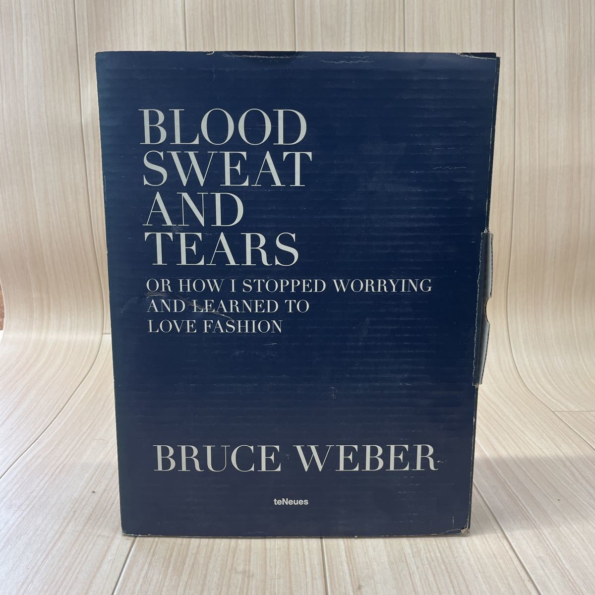 洋書 Blood sweat and tears Bruce Weber ブルース・ウェーバー 写真集 ファッション写真 中古現状品 m2