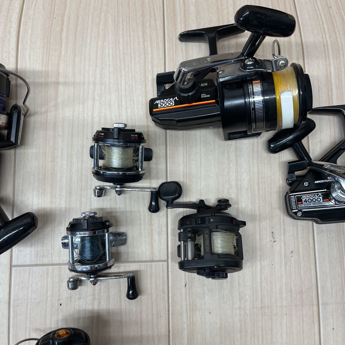 リール リョービ DAIWA SHIMANO ジャンク品 8点 まとめ売り リール