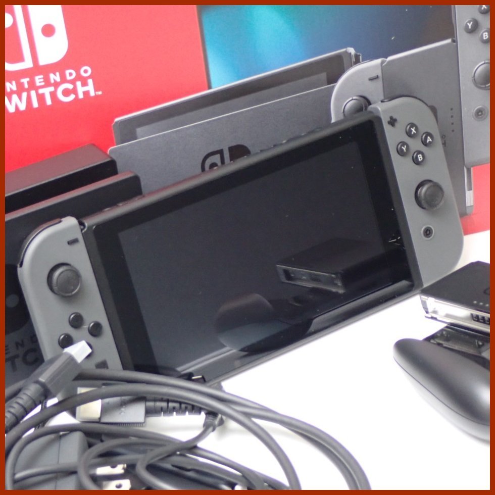 ☆Nintendo Switch/ニンテンドースイッチ 本体 グレー HAD-S-KAAAA