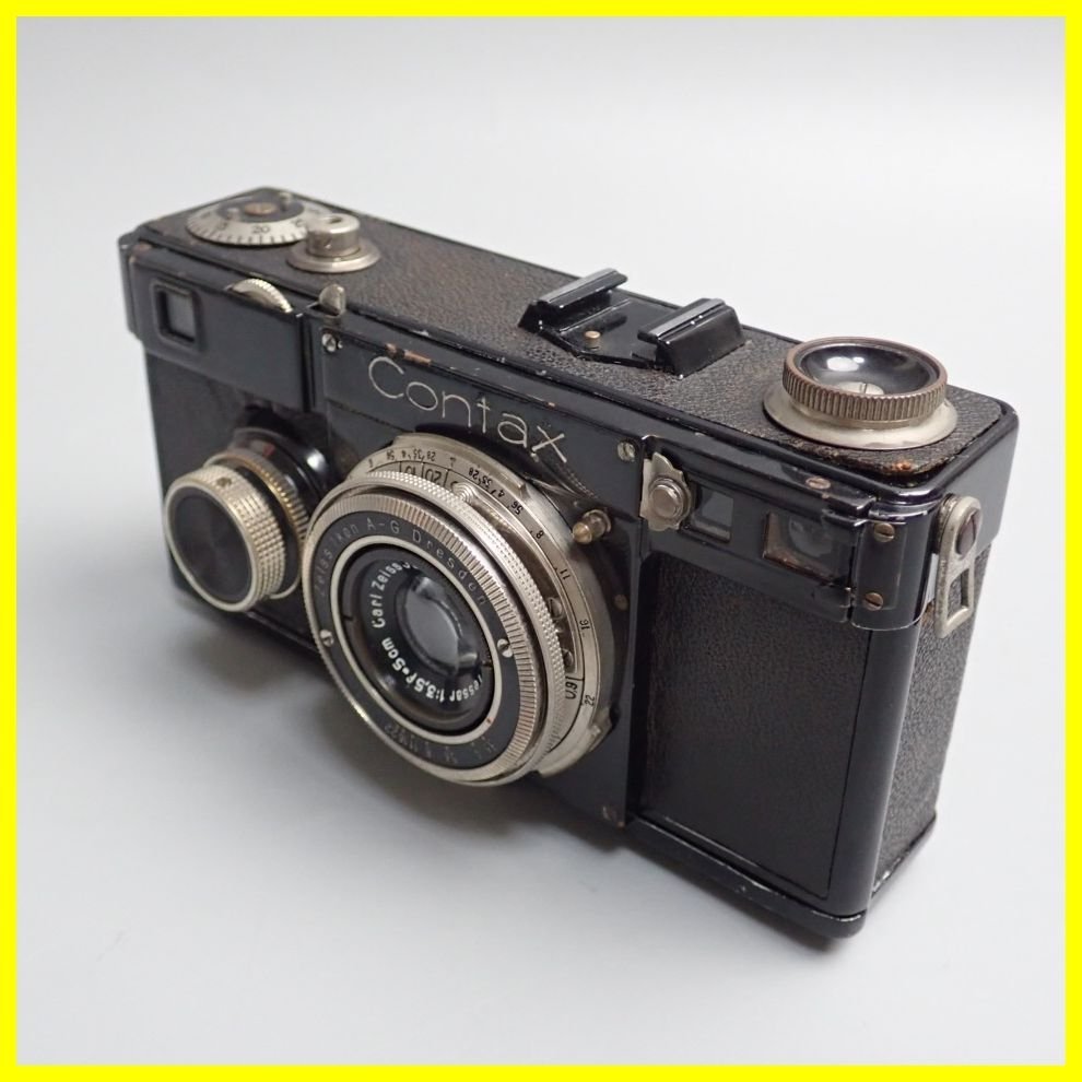 ずみあり】 ☆1円 CONTAX/コンタックス 1型 ZEISS IKON Ver.5 フィルム