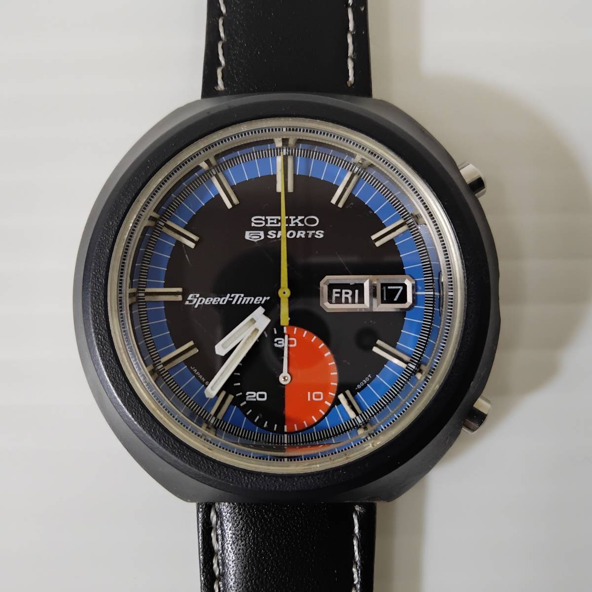 SEIKO 5sports Speed Timer スピードタイマー 自動巻 6139-8010