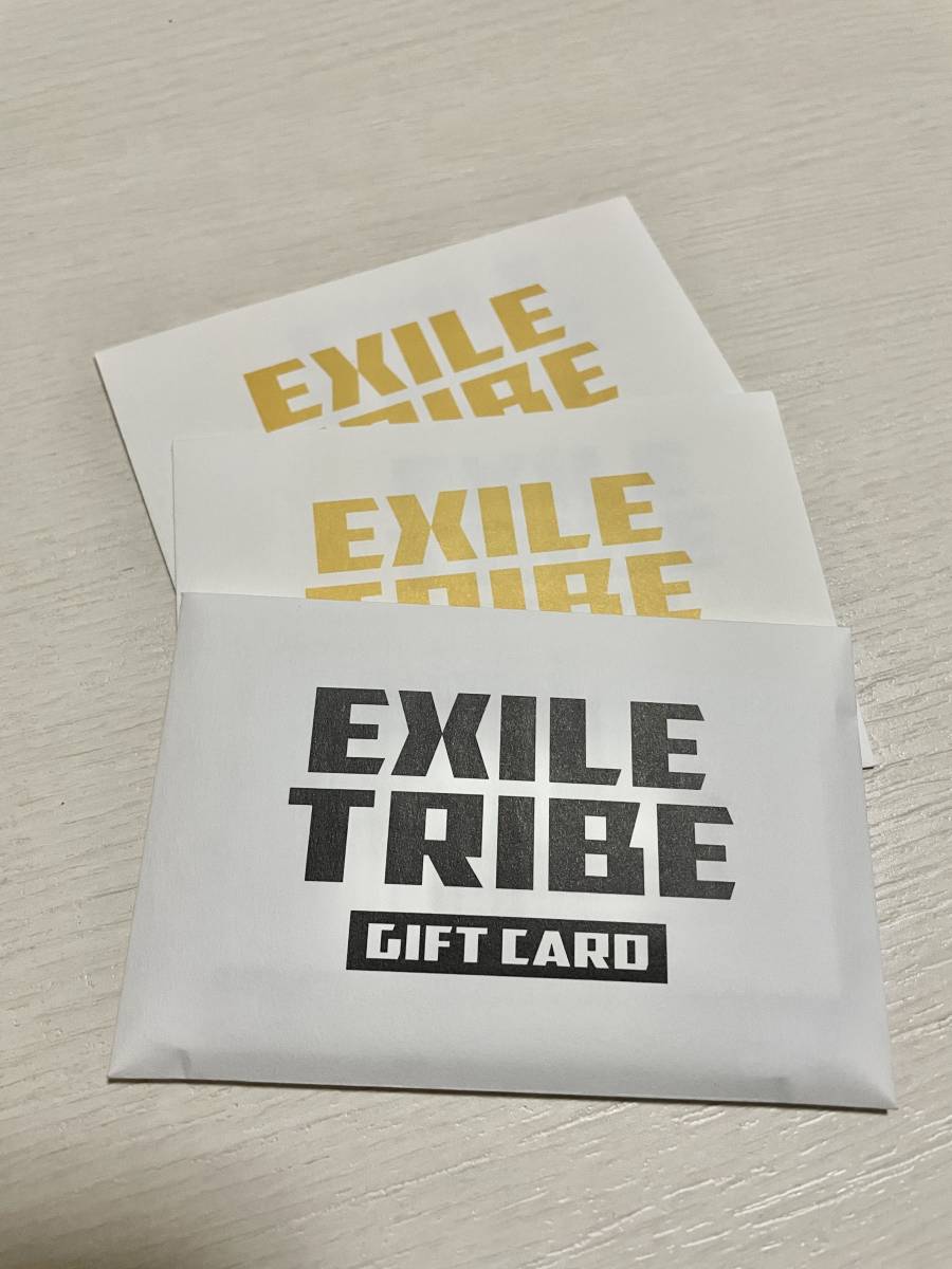 豊富なHOT EXILE TRIBE - EXILETRIBEギフトカード 2万円分の通販 by