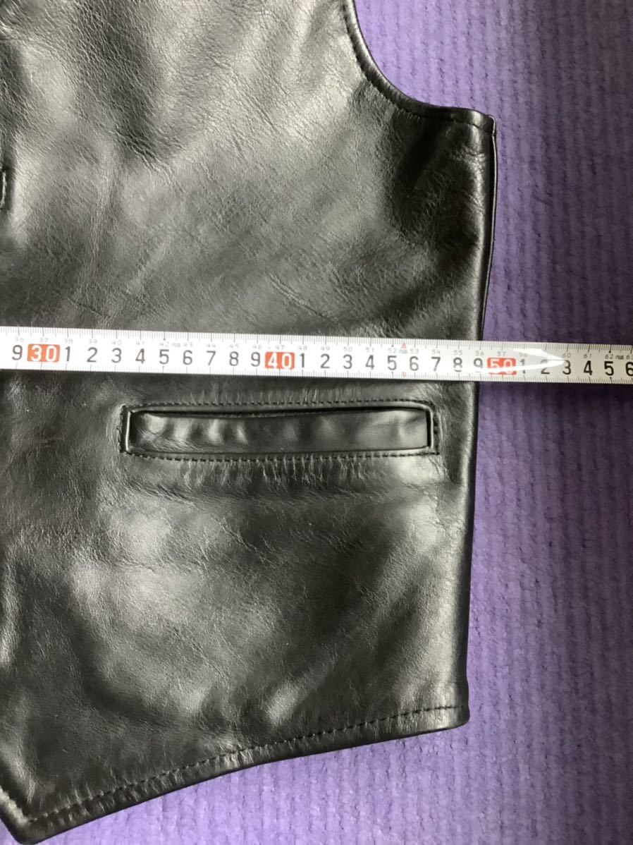 レザーベスト VANSON サイズ40バンソン | inmano.com.br