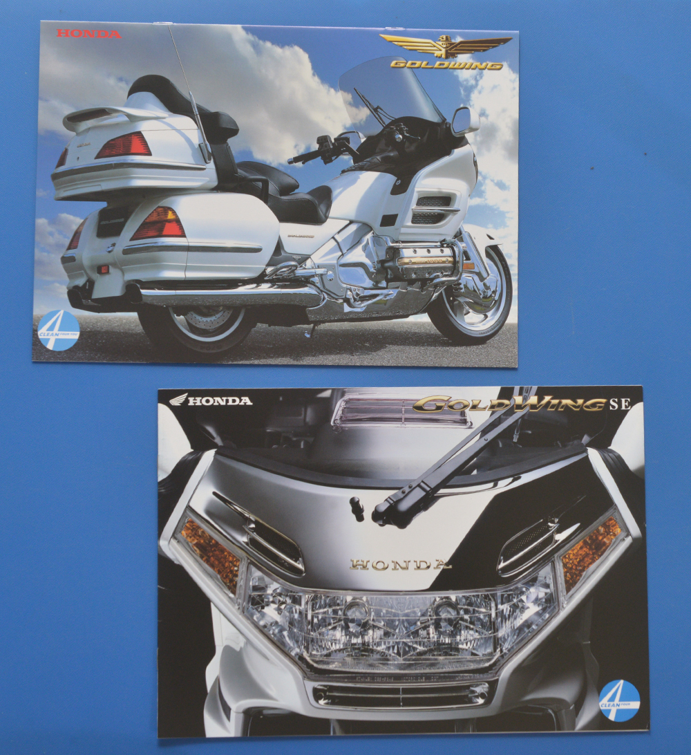 ホンダ　ゴールドウイング　SE　SC22　SC47　HONDA　Gold Wing　1999年10月　カタログ2冊【H-GW06】_画像1