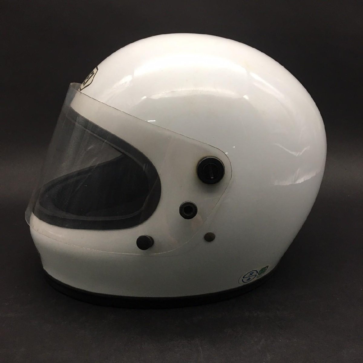 FG0126-4-4-4 SHOEI ショウエイ SR-ZJ フルフェイス ヘルメット ホワイト オートバイ シールド W25cm D31.5cm H26cm 100サイズの画像3